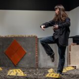 a Nicole Morel activó la instalación El Hueco