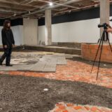 a Nicole Morel activó la instalación El Hueco
