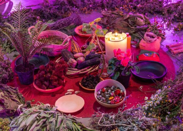 Encuentro de palabra Al aire libre alrededor del fuego