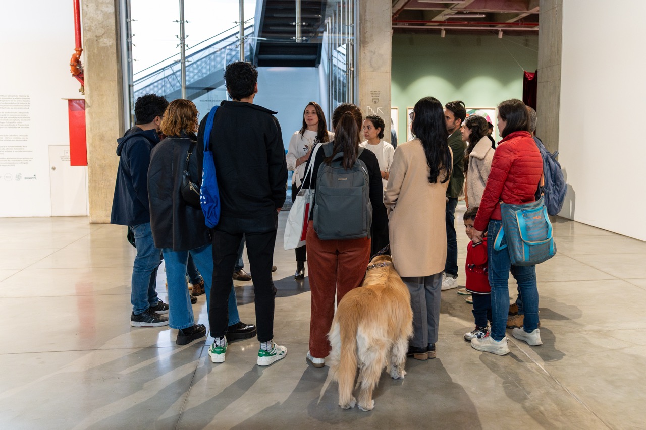 Visita comentada con la artista