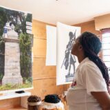 Archivos en movimiento: Laboratorio material/curatorial "Pintar el Latido: "Trazo y Memoria Afro Diaspórica" y Archivos en movimiento: Instalación efímera resultados del ciclo: “Ritmo y desobediencia”. en tamaño grande