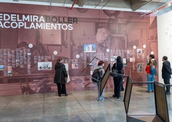 Exposición Edelmira Boller: Acoplamientos Inauguración