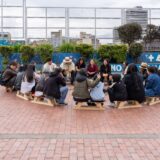 Encuentro de palabra Al aire libre, alrededor del fuego, guiado por el colectivo Minga Prácticas Decoloniales