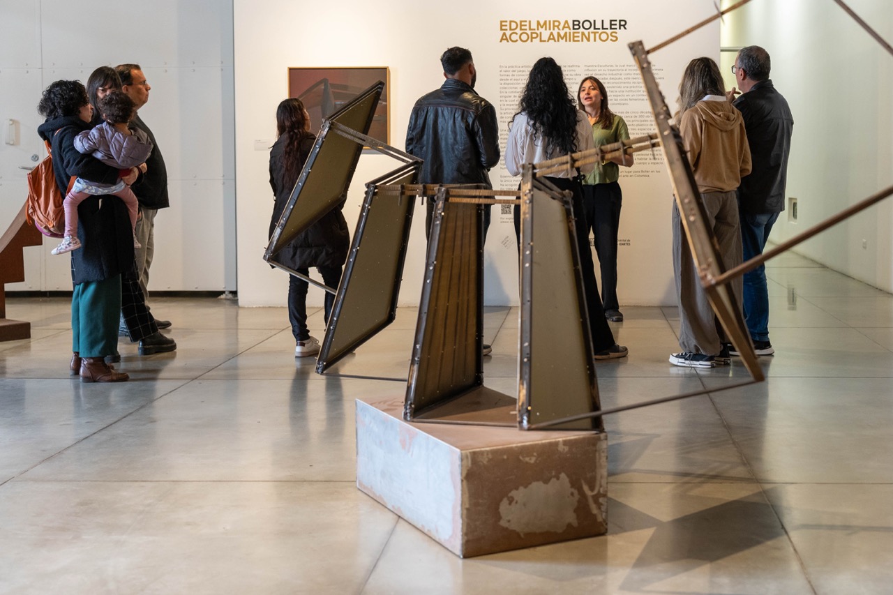 Visita multisensorial: Acoplamientos (Edelmira Boller).