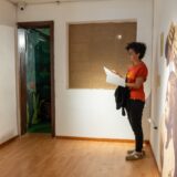 Exposición Repertorios de carne y flores  Inauguración