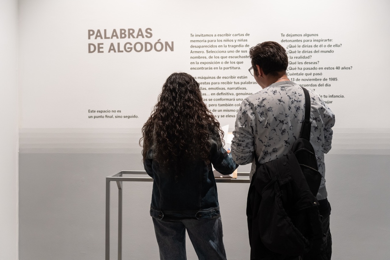 Exposición Ningún lugar a donde ir Inauguración