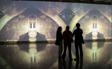 Exposición Katabasis de Mauricio Carmona Rivera, ganador el XII Premio Luis Caballero